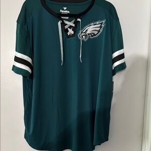 Fanatics Green Philadelphia Eagles Jersey Shirt